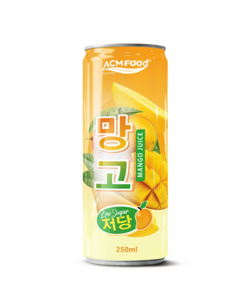 ACMFood Mango Juice Drink 250ml – Low Sugar Korean Beverage