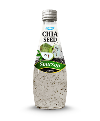 290ml ACM Chia Seed drinks with Soursop Flavor