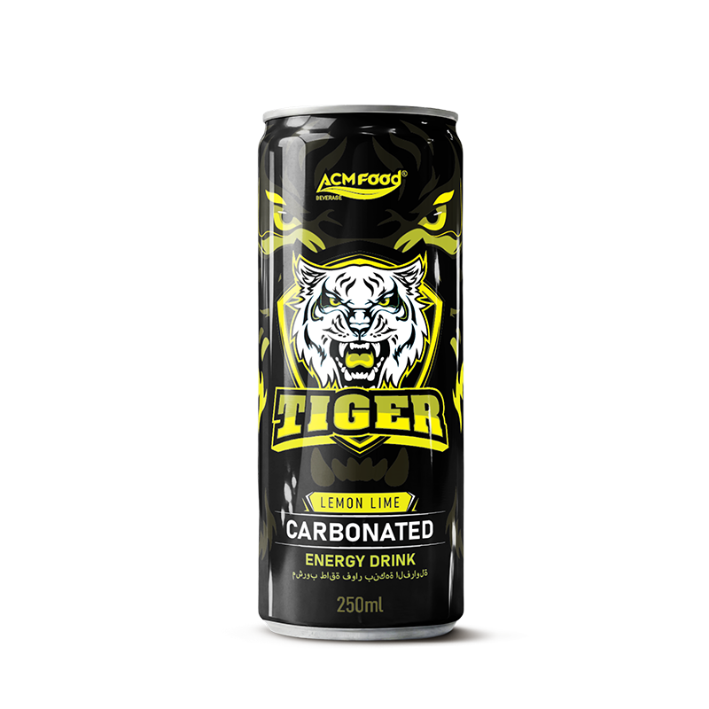 Carbonated Lemon Lime Energy Drink 250ml Ready-to-Drink