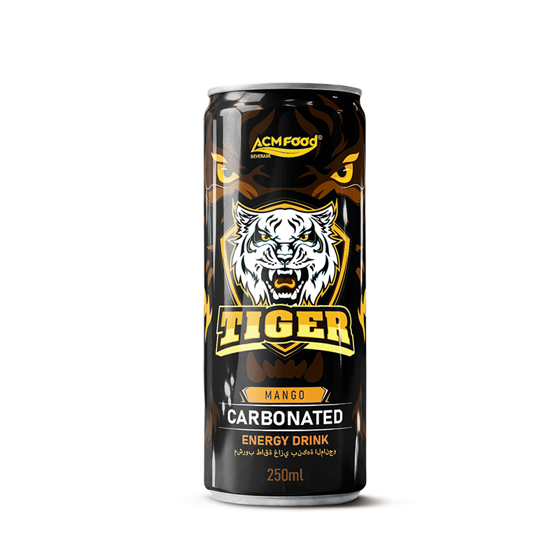 Carbonated Mango Energy Drink 250ml Ready-to-Drink