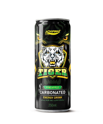 Carbonated pineapple Energy Drink 250ml Ready-to-Drink