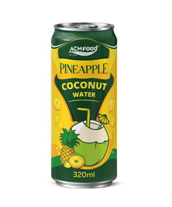 Coconut Water with Pineapple Flavor RTD Beverage