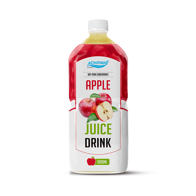 100% Pure Apple Juice 1L (PET Bottle)