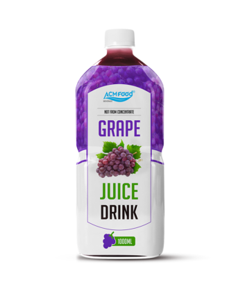 100% Pure Red Grape Juice 1L (PET Bottle)
