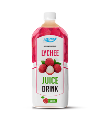 100% Pure Lychee Juice 1L (PET Bottle)