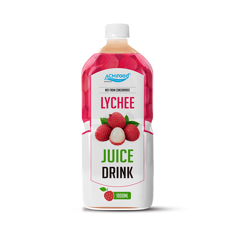 100% Pure Lychee Juice 1L (PET Bottle)