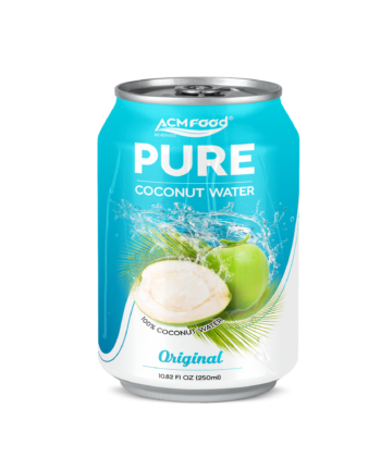 250ml ACM Pure Coconut Water short can