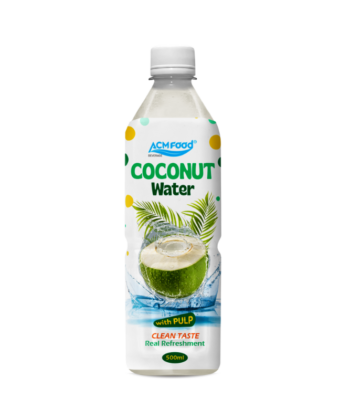 ACM COCONUT Water NEW PET 500ml With Pulp