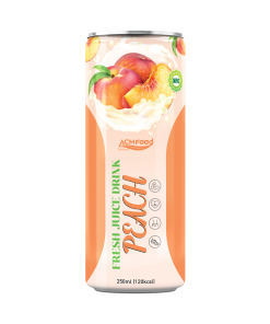 250ml ACM Peach Juice in can