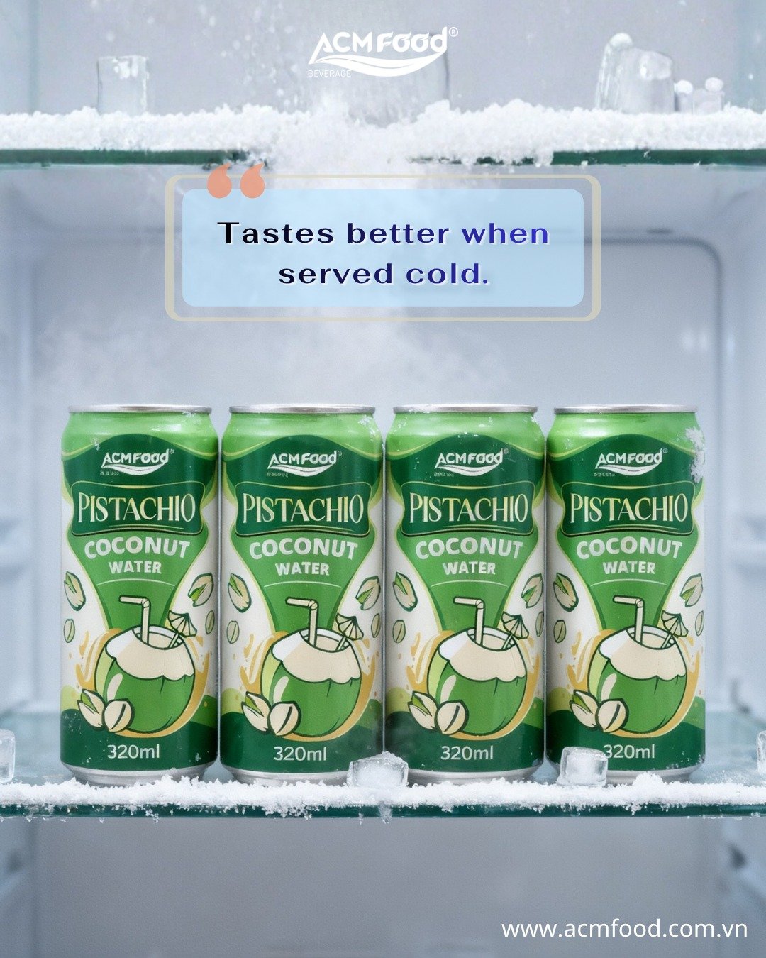 Pistachio coconut water cool