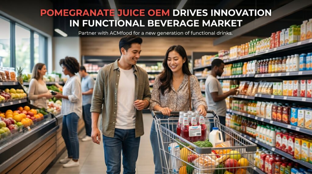 Pomegranate Juice OEM Drives Innovation in Functional Beverage Market