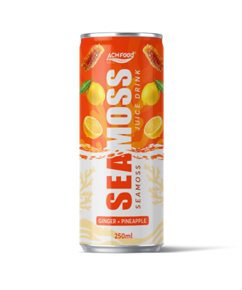 Premium Sea Moss Juice with with Lemon and Honey 250ml cans
