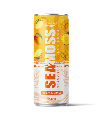 Premium Sea Moss Juice with with Mango and Pineapple 250ml cans