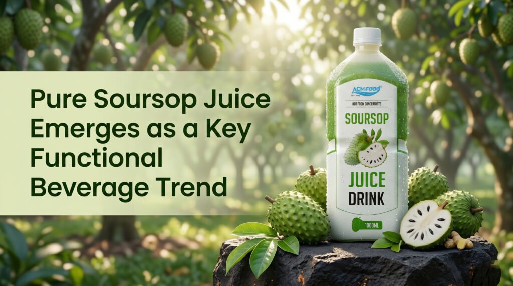 Pure Soursop Juice Emerges as a Key Functional Beverage Trend