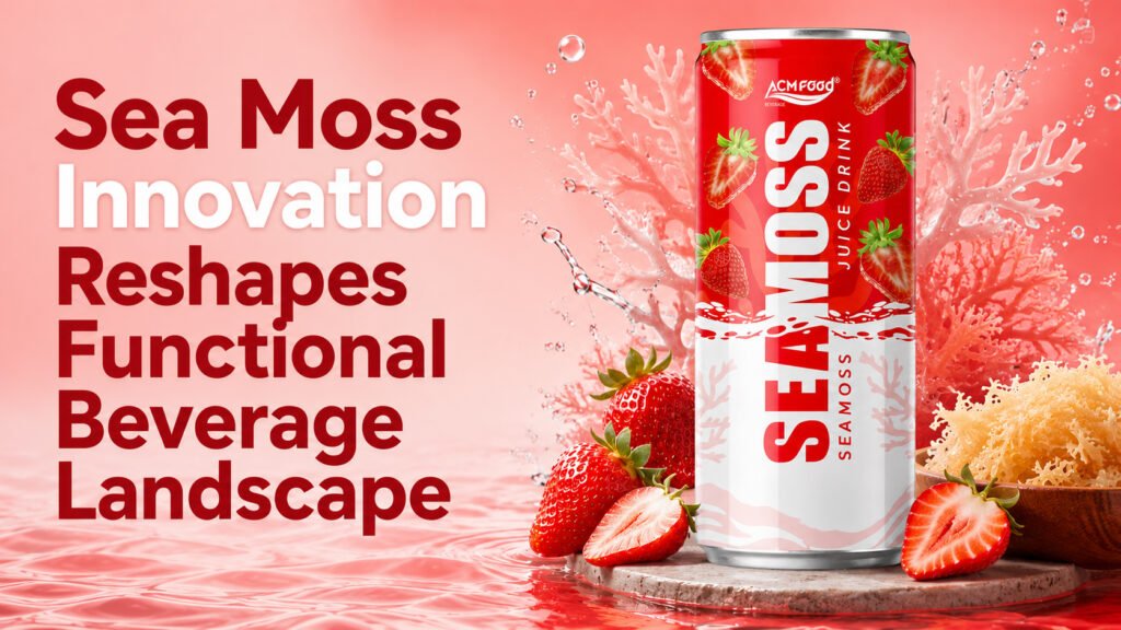 Sea Moss Innovation Reshapes Functional Beverage Landscape