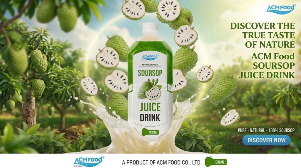 Soursop Superfruit Innovation Drives Functional Beverage Market Growth