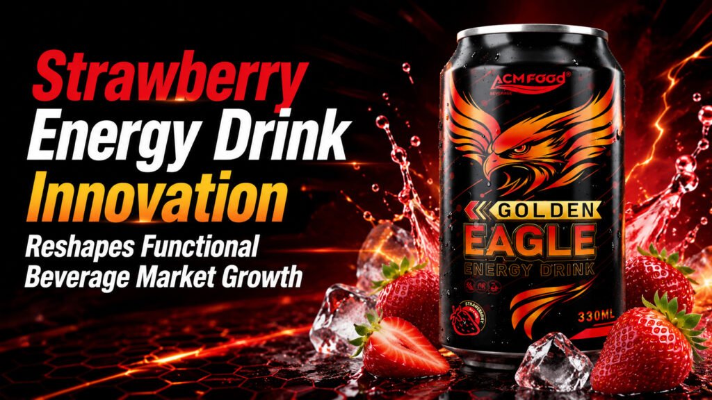 Strawberry Energy Drink Innovation Reshapes Functional Beverage Market Growth