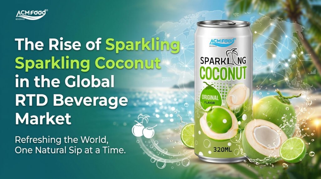 The Rise of Sparkling Coconut Water in the Global RTD Beverage Market