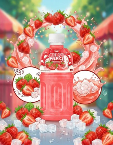 Topping Juice Poster