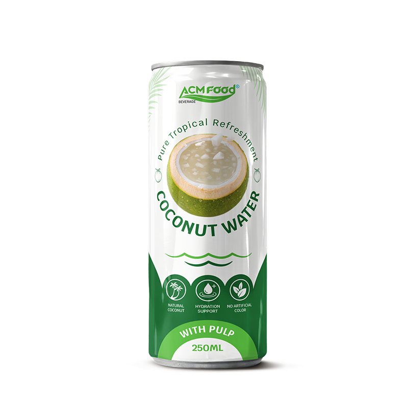 ACM Coconut Water with Pulp 250ml Slim Can