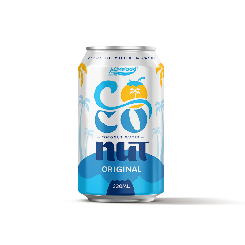 ACMFOOD Coconut Water Refresh Your Moment Original Alu-can 330ml