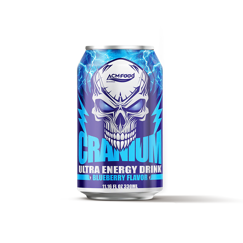 ACMFOOD Cranum Ultra Energy Drink Blueberry Alu Can Standard 330ml