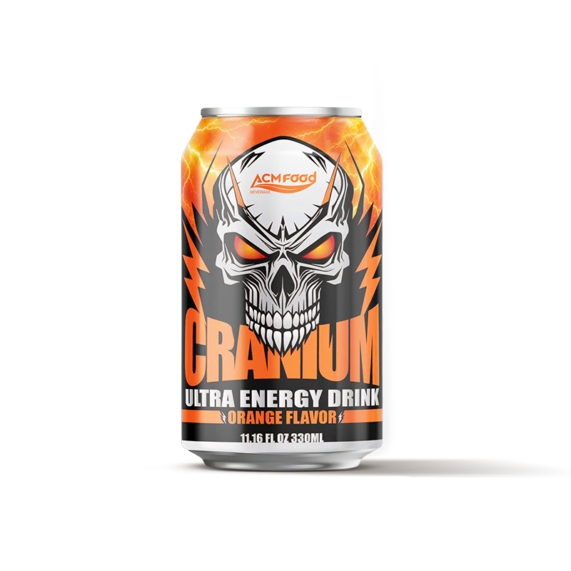 ACMFOOD Cranum Ultra Energy Drink Orange Alu Can Standard 330ml