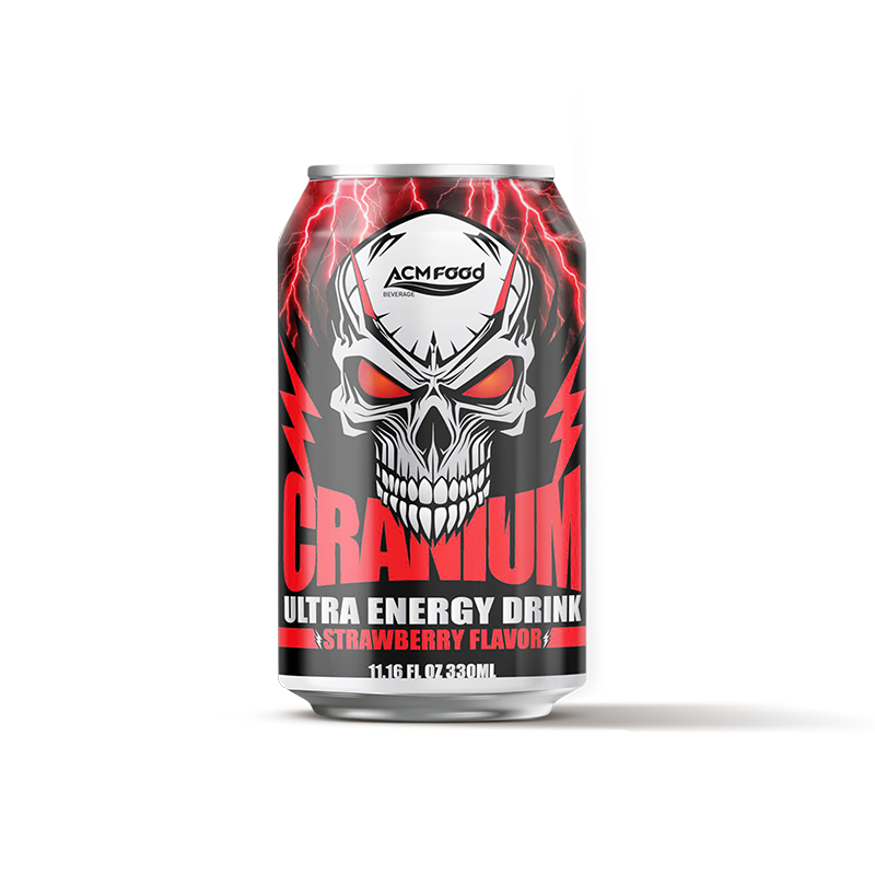 ACMFOOD Cranum Ultra Energy Drink Strawberry Alu Can Standard 330ml
