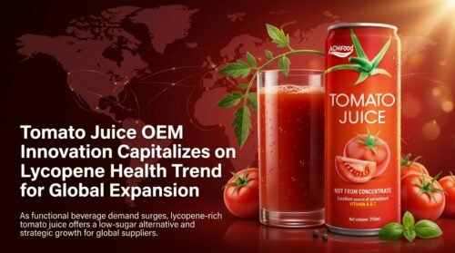 Tomato Juice OEM Innovation Capitalizes on Lycopene Health Trend for Global Expansion