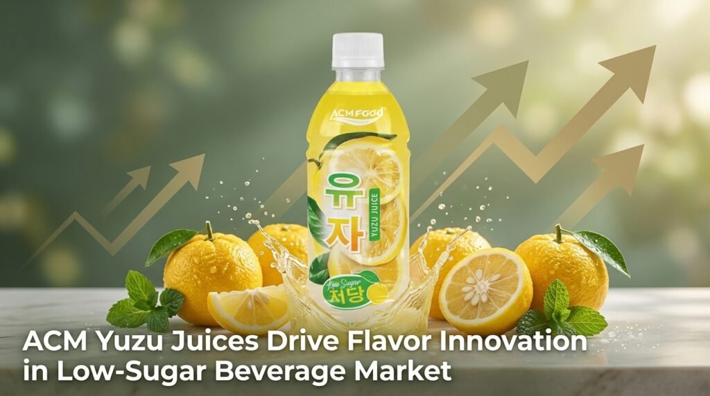 ACM Yuzu Juices Drive Flavor Innovation in Low-Sugar Beverage Market