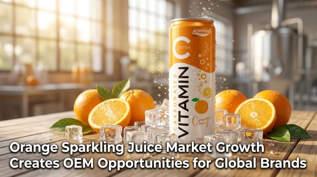 Featured image: Orange Sparkling Juice Market Growth Creates OEM Opportunities for Global Brands