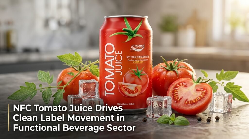 Featured image for article on NFC tomato juice and clean label movement