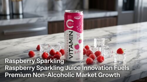Raspberry Sparkling Juice Innovation Featured Banner