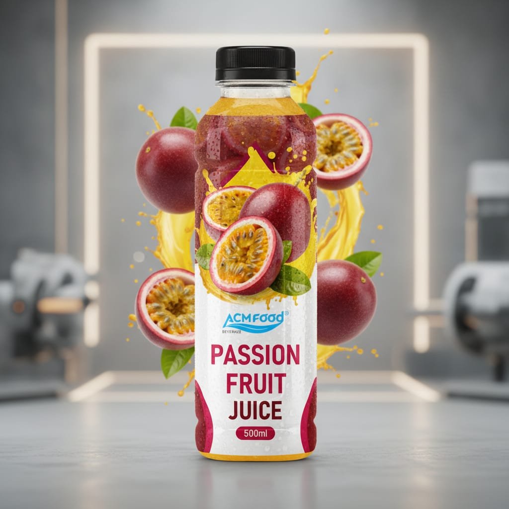 ACM Beverage OEM factory passionfruit juice production
