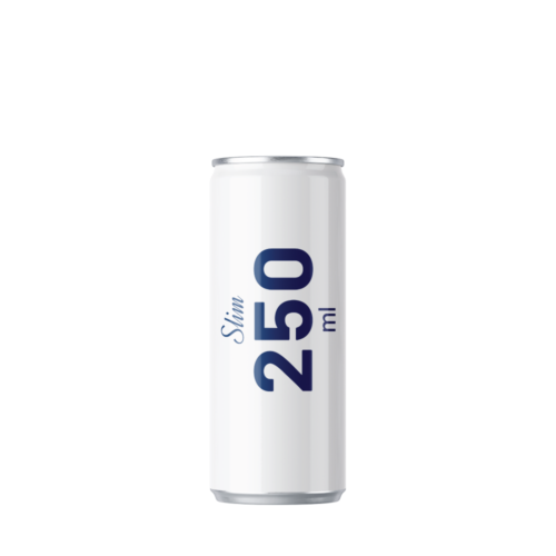 Aluminum can 250ml (Slim)