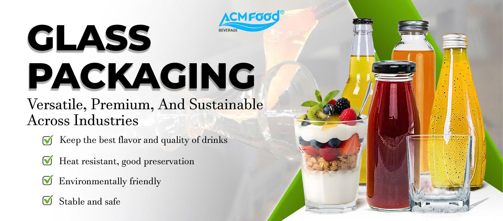 Glass Packaging – Versatile, Premium, and Sustainable Across Industries ...