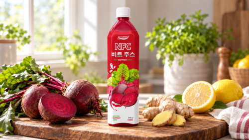 Beetroot and Ginger Juice: Flavour Blends for Functional-Style Drinks