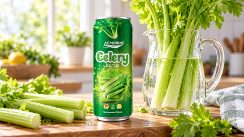 Celery Water and Celery Drinks: Light Product Concepts for Beverage Brands