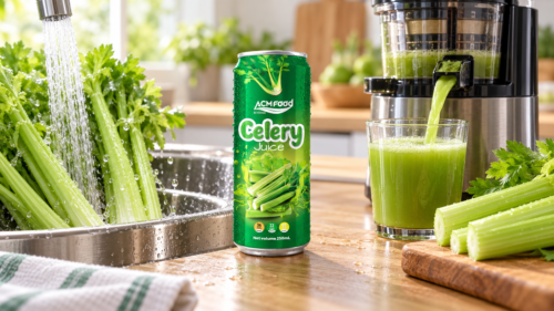 Cold-Pressed Celery Juice: HPP, Shelf Life and Retail Packaging