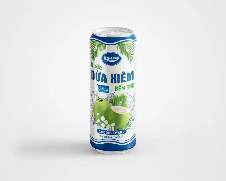 Canned Siamese Ben Tre coconut water