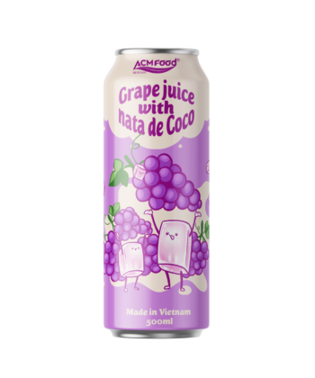 ACM Grape Juice with nata de Coco