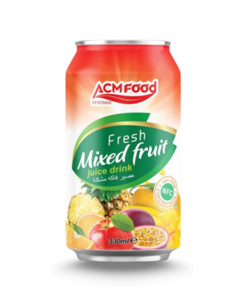 11.16 fl oz Cans ACM Fresh Mixed Fruit Juice