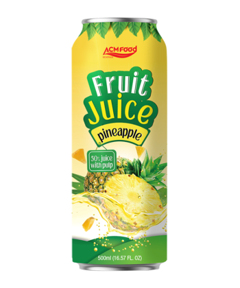 500ml ACM Pineapple Fruit Juice with pulp