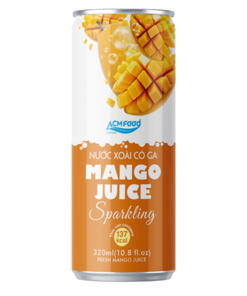 11 Fl Oz Cans ACM Mango Sparkling Drink