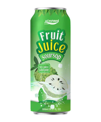 500ml ACM Soursop Fruit Juice with pulp